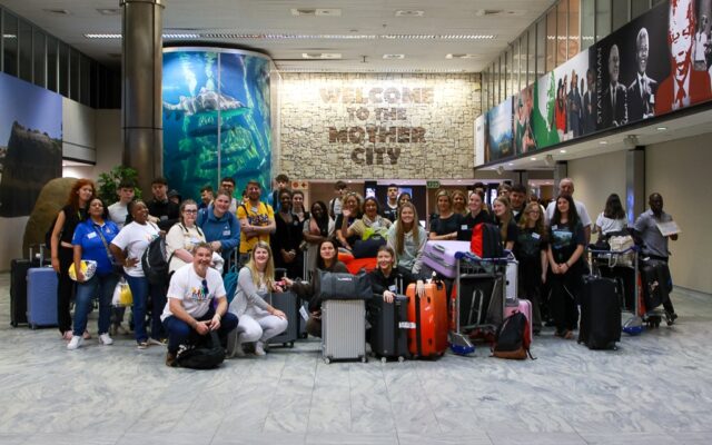 Transition Year Volunteers Arrive in South Africa