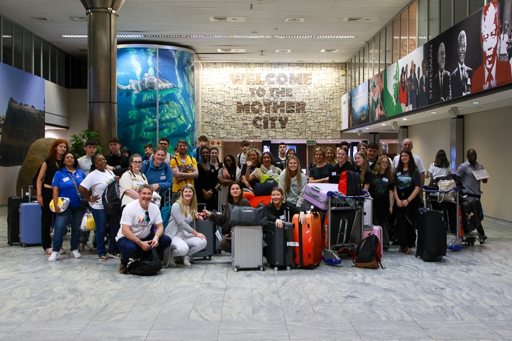 Transition Year Volunteers Arrive in South Africa