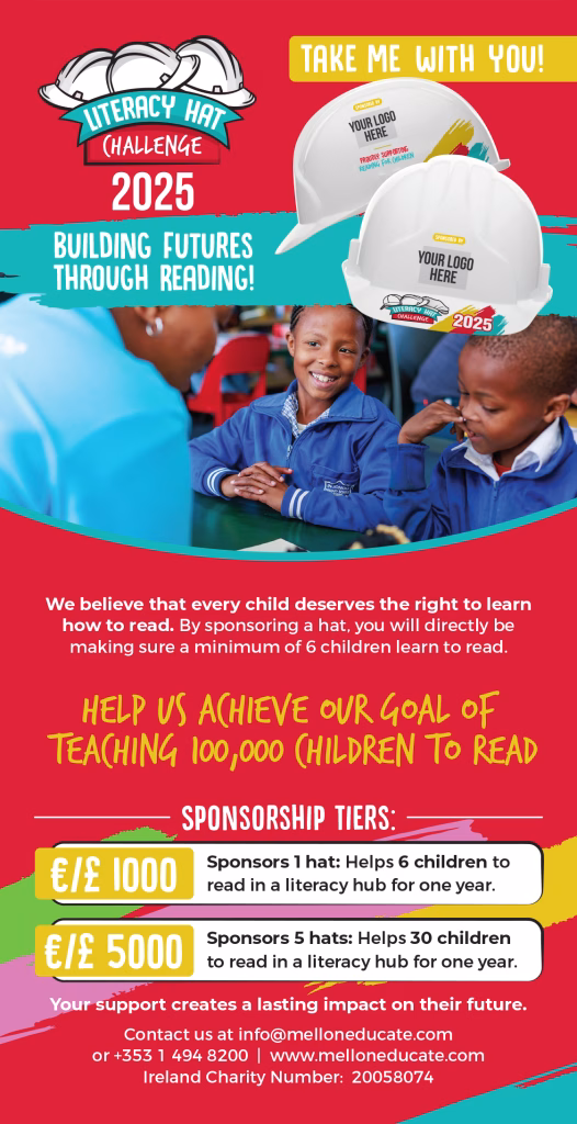 mellon educate, south africa, charity, literacy, challenge, fundraise, corporate
